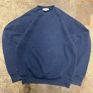 Lee’s Crewneck Sweatshirt Women’s Large Navy Blanket Casual Streetwear Fall